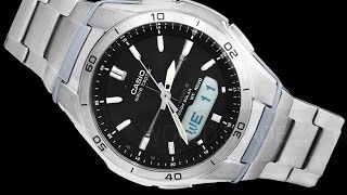 Casio WVAM640TD1AER видео обзор и настройка [upl. by Nydroj]