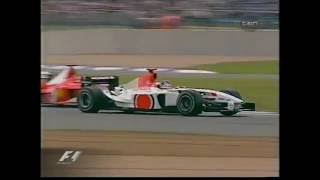 Villeneuve vs Schumacher Silverstone 2003 [upl. by Thorn]