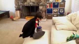 Kids Homemade batman Funny Videos [upl. by Aili]