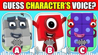 Can You Guess the NUMBERBLOCKS Characters Voice in 10 Seconds 🔢  One Two Three [upl. by Ailel]