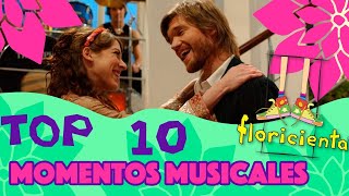 Floricienta TOP 10 MOMENTOS MUSICALES [upl. by Mack]