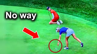 8 CRAZIEST Moments In Womens Golf Ever [upl. by Derby]