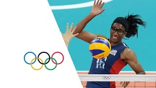 Womens Volleyball Pool B  Korea v USA  London 2012 Olympics [upl. by Ellennaj143]