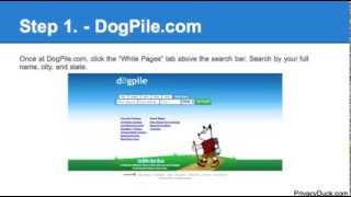 How to Delete Your Personal Information from DogPilecom  PrivacyDuckcom [upl. by Nylirahs]