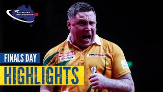 DOMINATION DOWN UNDER  Finals Day Highlights  2024 Australian Darts Masters [upl. by Ailgna]