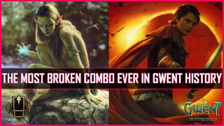 Gwent  The Most Broken Combo Ever in Gwent History  Meme Alert Syanna Aglais [upl. by Einattirb]