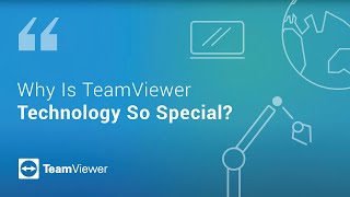 Why is TeamViewer’s technology so special [upl. by Efron]