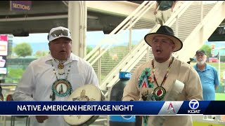 Isotopes celebrate Native American Heritage night [upl. by Inan]