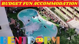 Benidorms RINCON PARTY HOTELS🥳🇪🇸🪩 Celebrations NOW amp Picasso Apartments  Lets Look‼️🎉 benidorm [upl. by Surovy]