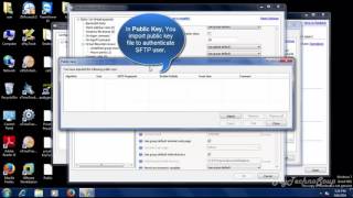 How to build SFTP Server using Bitvise SSH Server software [upl. by Danby]