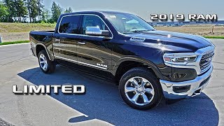 2019 Ram 1500 Limited Walkaround [upl. by Assirrac945]