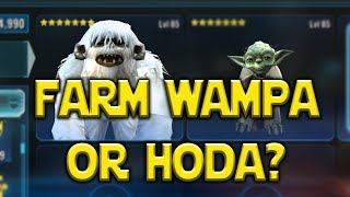 Farm Wampa Or Hermit Yoda  Star Wars Galaxy Of Heroes  SWGOH [upl. by Nataniel823]