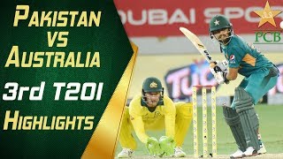 Pakistan Vs Australia 2018  3rd T20I  Highlights  PCB [upl. by Liagibba]