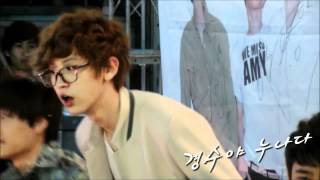 Fancam 120509 DaeJeon Fansign Event  ChanYeol focus [upl. by Evvy]