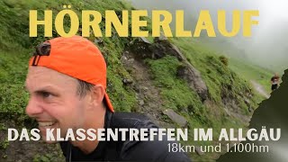 Hörnerlauf  Mein erster Trailrun im Allgäu  Allgäu Panorama Marathon [upl. by Innep]