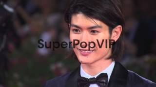 Haruma Miura at the Harlock Space Pirate Red Carpet in [upl. by Cathy]