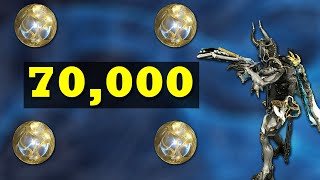 I Farmed 70k Endo Then Spent It All Warframe [upl. by Hasan946]