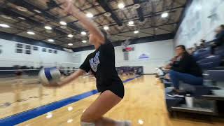 Dickinson HS JVVarsity Volleyball Scrimmage 81024 [upl. by Hulburt]