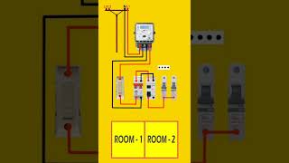 RCCB Wiring Connection  Residual Current Circuit Breaker shorts youtubeshorts [upl. by Carla797]