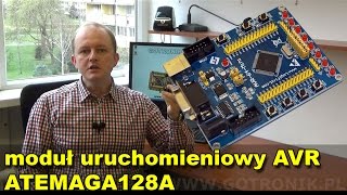 Moduł uruchomieniowy AVR Atmega128A [upl. by Fenner]