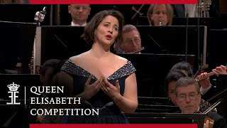 Mozart Solitudini amiche  Zeffiretti lusinghieri  Marianne Croux  Queen Elisabeth Competition [upl. by Eidoc]