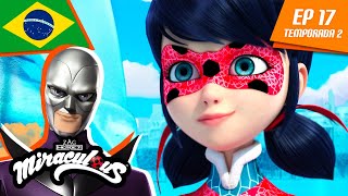 🇧🇷 MIRACULOUS  🐞 FROZER 🐾  Episódio completo ▶️ Temporada 2 Ep 17  Português BRASIL 🇧🇷 [upl. by Aseneg]