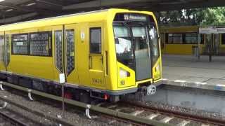 UBahn Berlin  UBahnhof BiesdorfSüd U5 HD 1080p [upl. by Onaicilef188]