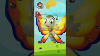 ✨Butterfly song for kids Kids cartoon Twinkle Twinkle kids🎇 [upl. by Hairej549]