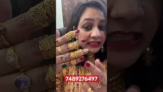 1gm gold jewellery daily use rings design 1gmgoldjewellery reels everyone follower followme [upl. by Nanor126]