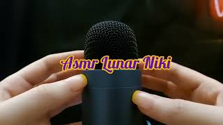 ASMR scratching and brushing on mic Asmr Lunar Niki 🌙 [upl. by Kahle23]