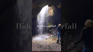 Donut Falls Utah travel utah hikingtrails waterfall hiking [upl. by Eittol534]