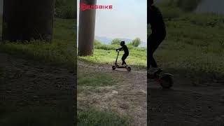 🔥Insane Off Road 5600w Electric Scooter Riding Review  EFGBIKE ES06 Dual Motor escooter escooters [upl. by Aneret435]