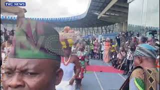 WATCH Traditionalists Celebrate Isese Day In Ibadan As Govt Delcares August 20 As Public Holiday [upl. by Jabe]