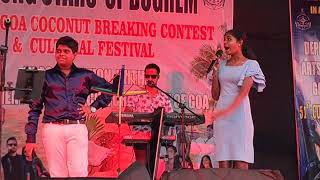 Goan Reporter Watch a Duet Konkani Song at the Traditional Cultural Festival at Agassaim Village [upl. by Hilbert]