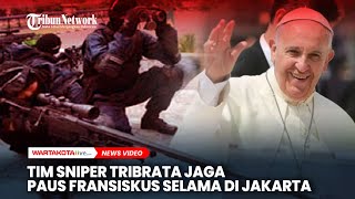 Tim Sniper Jaga Paus Fransiskus Selama di Jakarta [upl. by Panchito805]