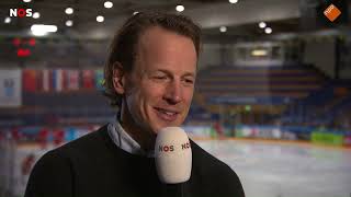 Epke Zonderland als Chief medical office bij WK ijshockey [upl. by Joye]