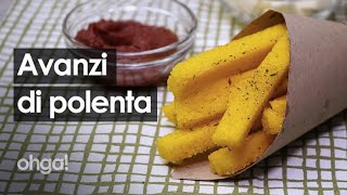 Come riutilizzare gli avanzi di polenta stick al forno con spezie [upl. by Naziaf]