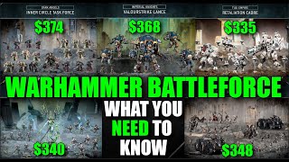 Watch THIS Before You BUY Games Workshop WARHAMMER Christmas Battleforce BREAKDOWN New40k [upl. by Lertnahs887]