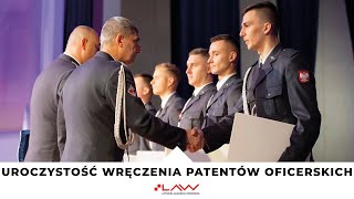 Uroczystość wręczenia patentów oficerskich w LAW 2023 r [upl. by Medovich]