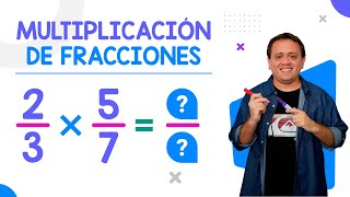 MULTIPLICACIÓN DE FRACCIONES [upl. by Anaihr846]