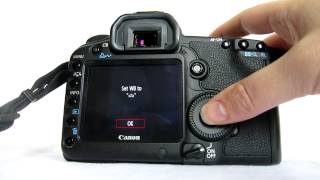 Canon 5D Mark II Custom White Balance [upl. by Aikat]