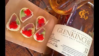 Glenkinchie 12 Whisky Tasting amp Food Pairing Review 189 [upl. by Ttesil]