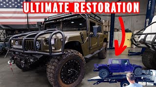 ULTIMATE HUMMER H1 RESTORATION HERES YOUR CHANCE TO TAKE IT HOME [upl. by Nemaj]