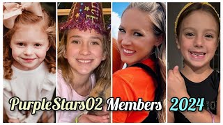 PurpleStars02 Members Real Name And Ages 2024 [upl. by Attenej559]