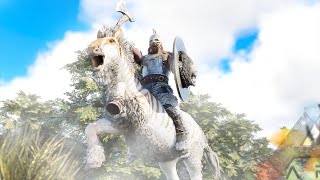 WE HAVE A HORSEWE ARE NOW UNSTOPPABLE  ARK VIKING SURVIVAL EP4 [upl. by Aiem]