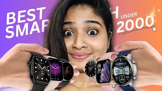 Best Smartwatch Under 2000⚡Top 5 Best Picks [upl. by Betsy489]