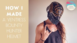 How I made an Asajj Ventress Bounty Hunter Helmet [upl. by Asfah]