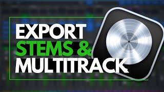 How to Export Stems in Logic Pro X  Exporting Stems in Logic X [upl. by Berlin]