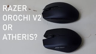 Razer Orochi v2 or Atheris Portable Gaming Mice Compared [upl. by Fugere]