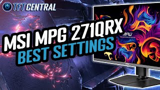 Best Settings guide for the MSI MPG 271QRX [upl. by Yahc]